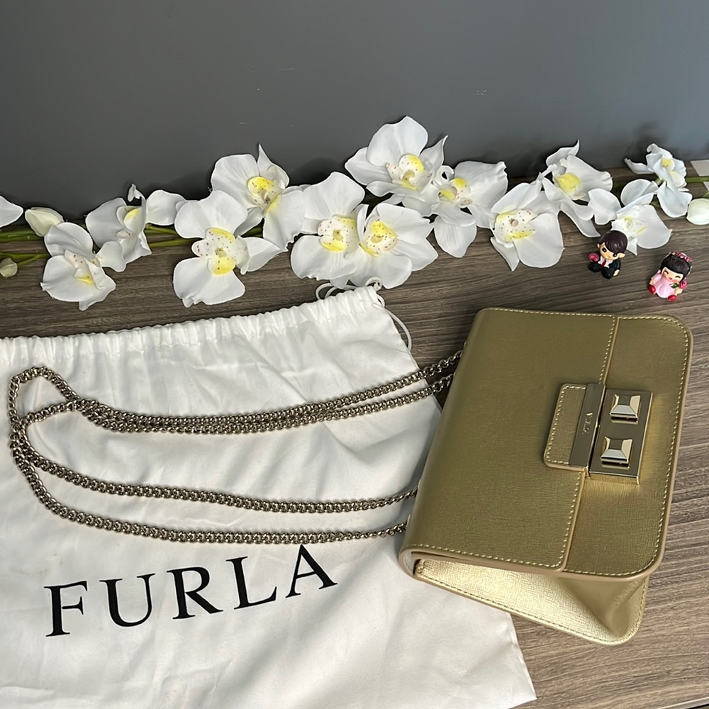 Furla Party Bag - Gold - Gem